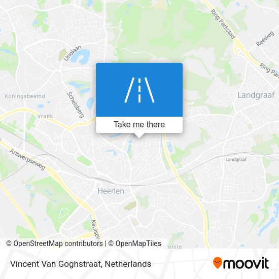 Vincent Van Goghstraat map