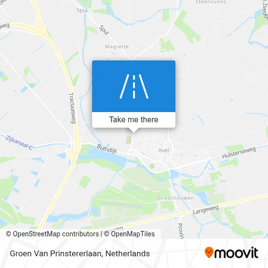 Groen Van Prinstererlaan map