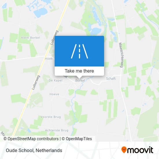 Oude School map