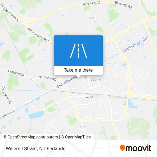 Willem I Straat map