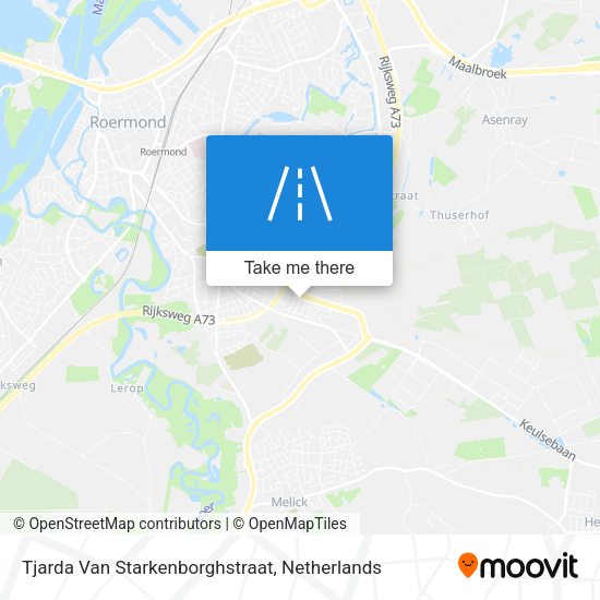 Tjarda Van Starkenborghstraat map
