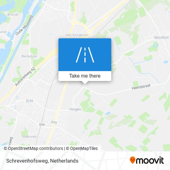 Schrevenhofsweg map