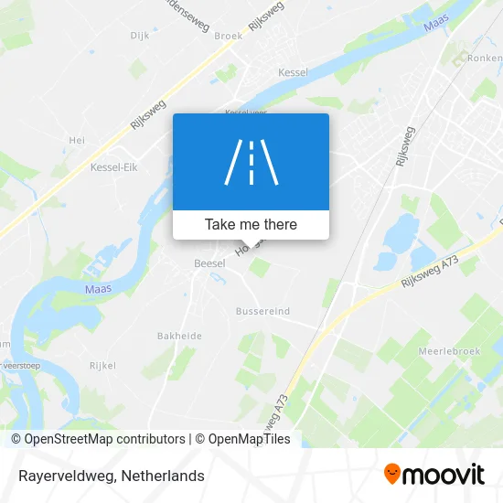 Rayerveldweg Karte