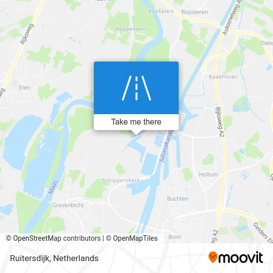 Ruitersdijk map