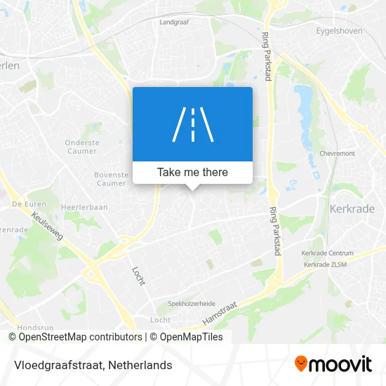 Vloedgraafstraat map