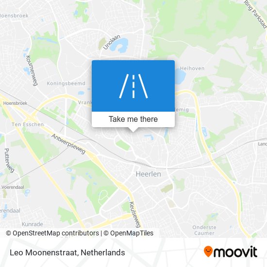 Leo Moonenstraat map