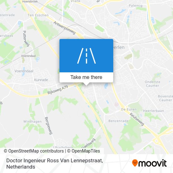 Doctor Ingenieur Ross Van Lennepstraat map