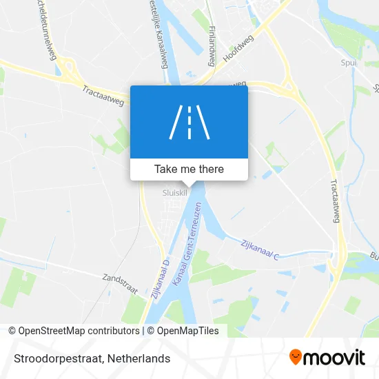 Stroodorpestraat map