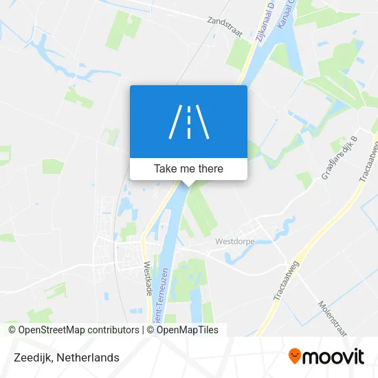 Zeedijk map