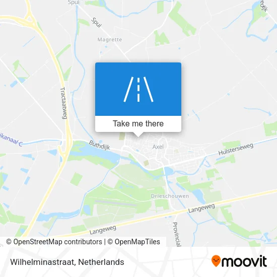 Wilhelminastraat map