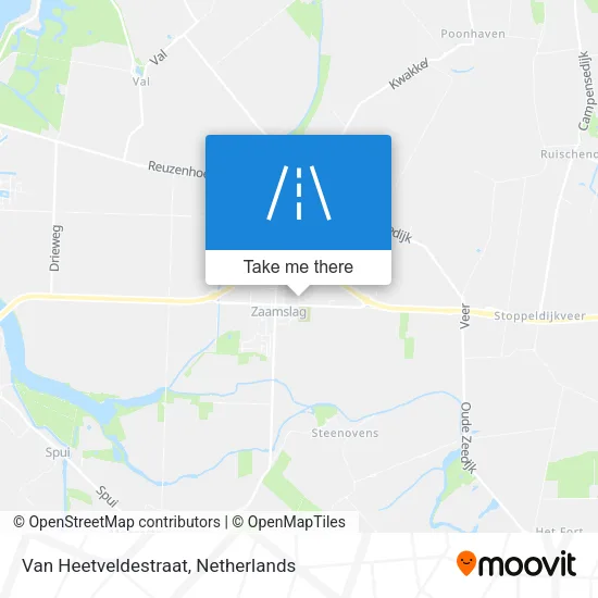 Van Heetveldestraat map