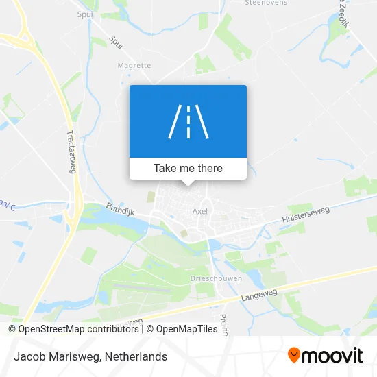 Jacob Marisweg map