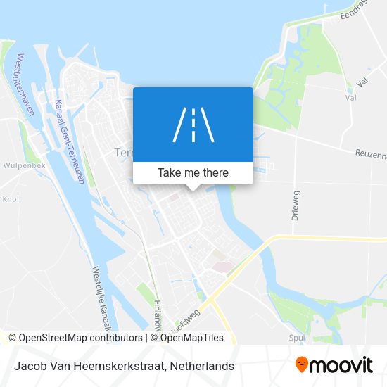 Jacob Van Heemskerkstraat map
