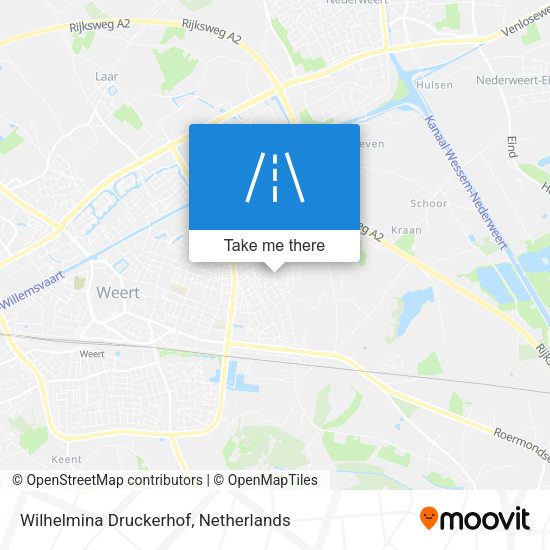 Wilhelmina Druckerhof map