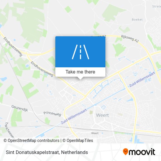Sint Donatuskapelstraat map