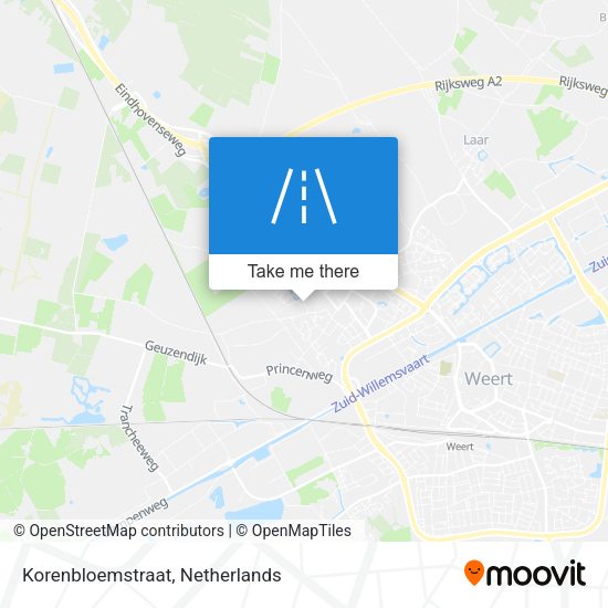 Korenbloemstraat map