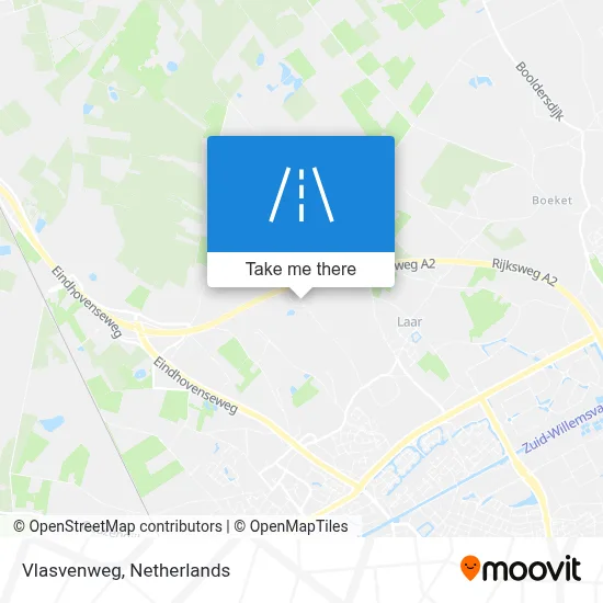 Vlasvenweg map