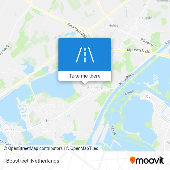 Bosstraat map