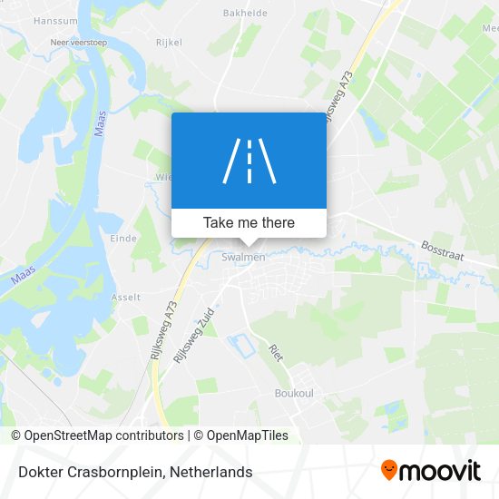 Dokter Crasbornplein map