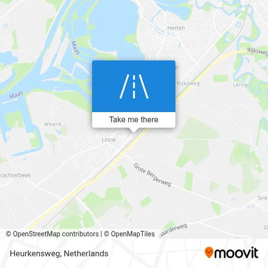 Heurkensweg map