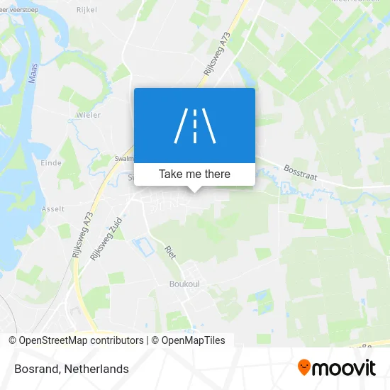 Bosrand map