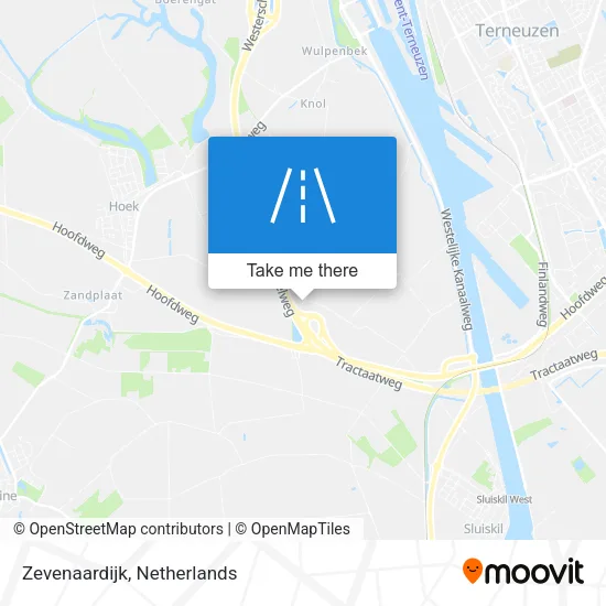 Zevenaardijk map