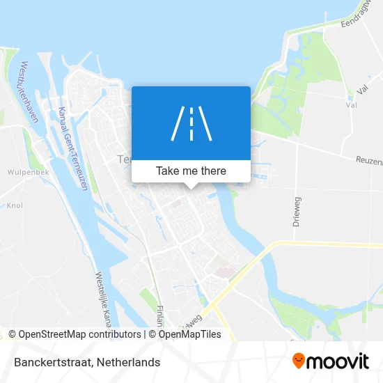 Banckertstraat map