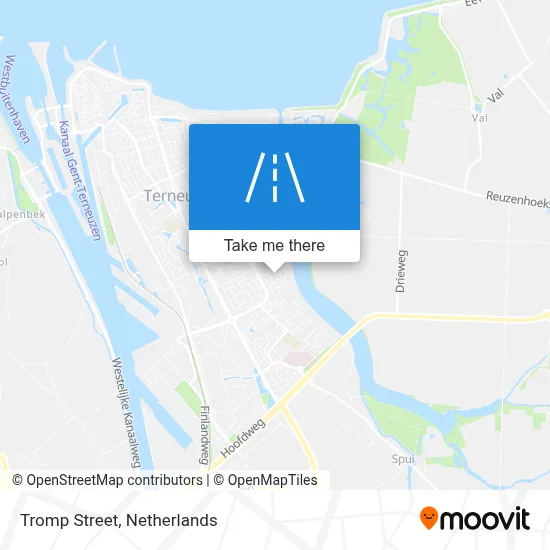 Trompstraat map