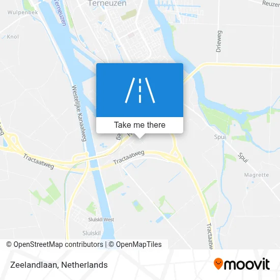 Zeelandlaan map