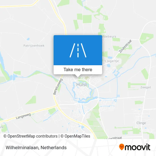 Wilhelminalaan map