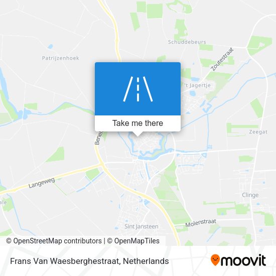 Frans Van Waesberghestraat map