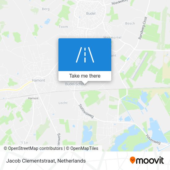Jacob Clementstraat map