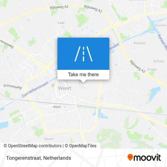 Tongerenstraat map