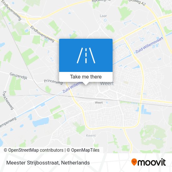 Meester Strijbosstraat map