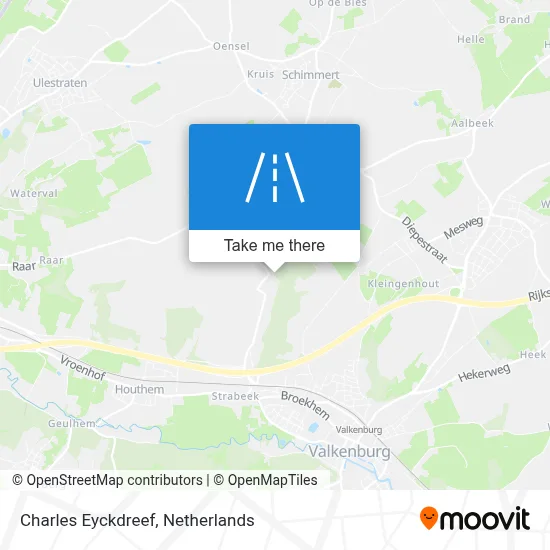 Charles Eyckdreef map