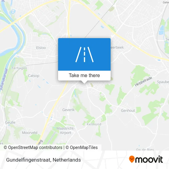 Gundelfingenstraat map