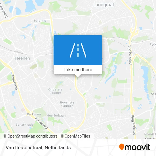 Van Itersonstraat map