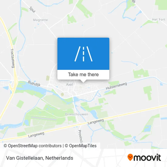 Van Gistellelaan map