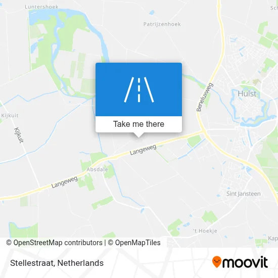 Stellestraat map