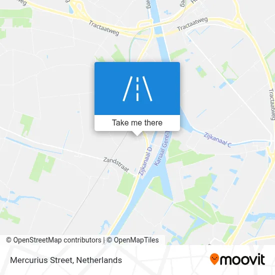 Mercuriusstraat map