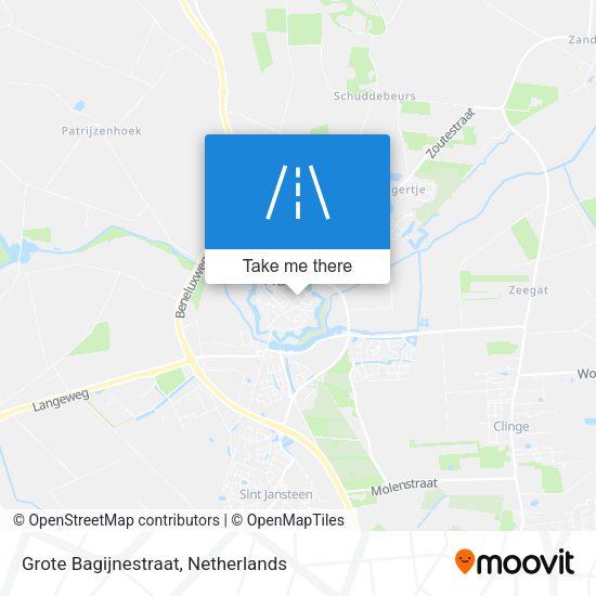 Grote Bagijnestraat map