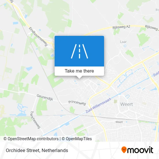 Orchideestraat map