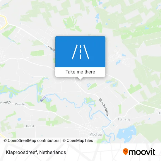 Klaproosdreef map