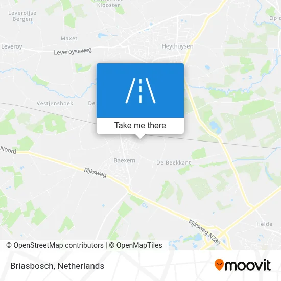 Briasbosch map