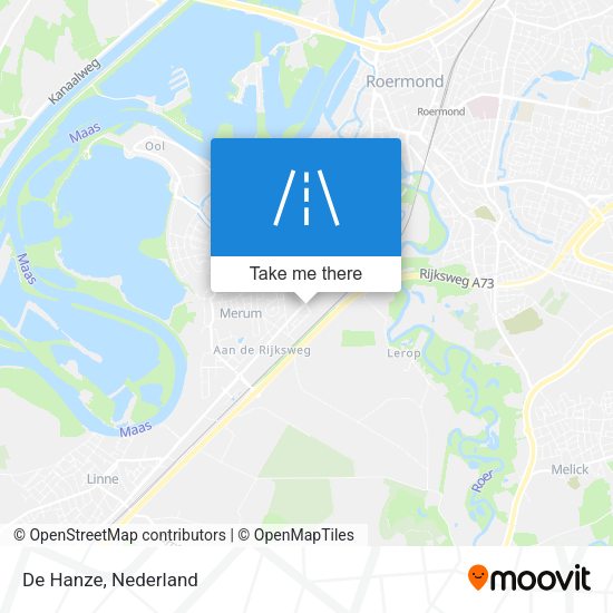 De Hanze map