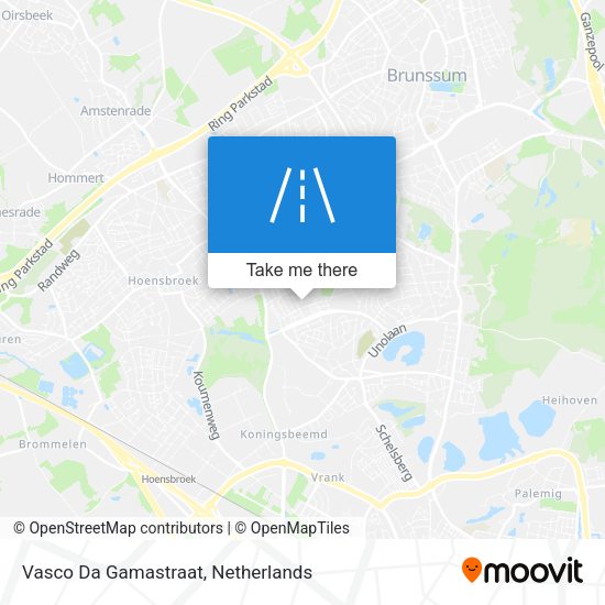Vasco Da Gamastraat map