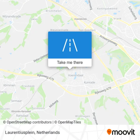 Laurentiusplein map