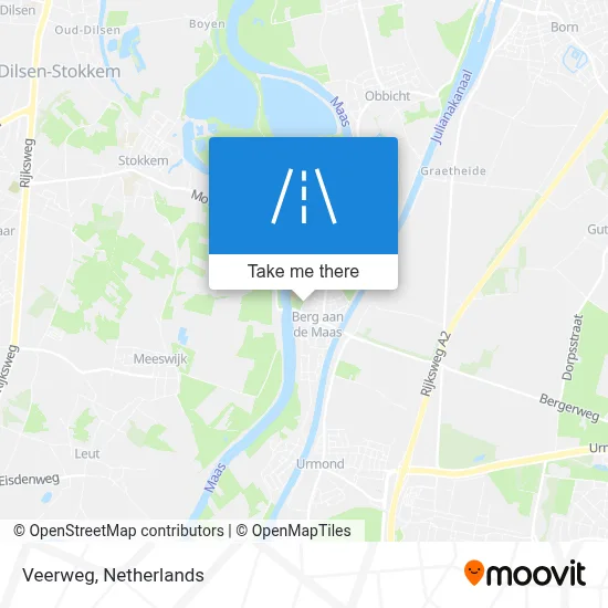 Veerweg map