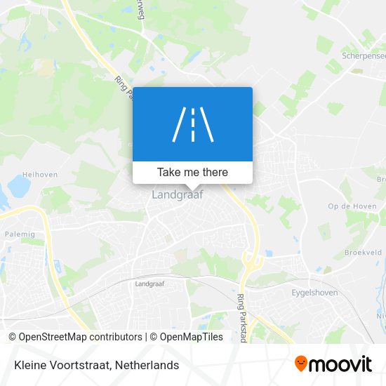 Kleine Voortstraat map