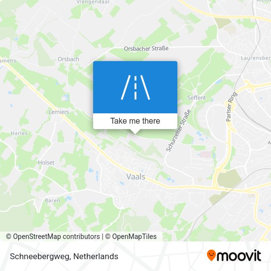 Schneebergweg map